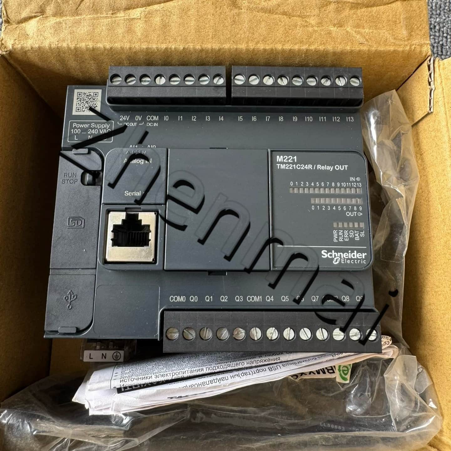 100% ολοκαίνουργιο, γνήσιο και γνήσιο Schneider TM221CE24R Μετατροπείς συχνότητας, διακόπτες κυκλώματος, επαφές, προστατευτικές συσκευές