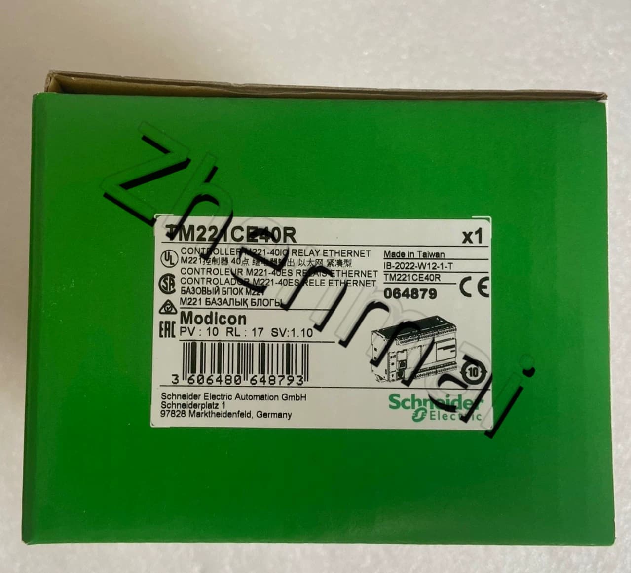 100% ολοκαίνουργιο, γνήσιο και γνήσιο Schneider TM221CE40R Μετατροπείς συχνότητας, διακόπτες κυκλώματος, επαφές, προστατευτικές συσκευές