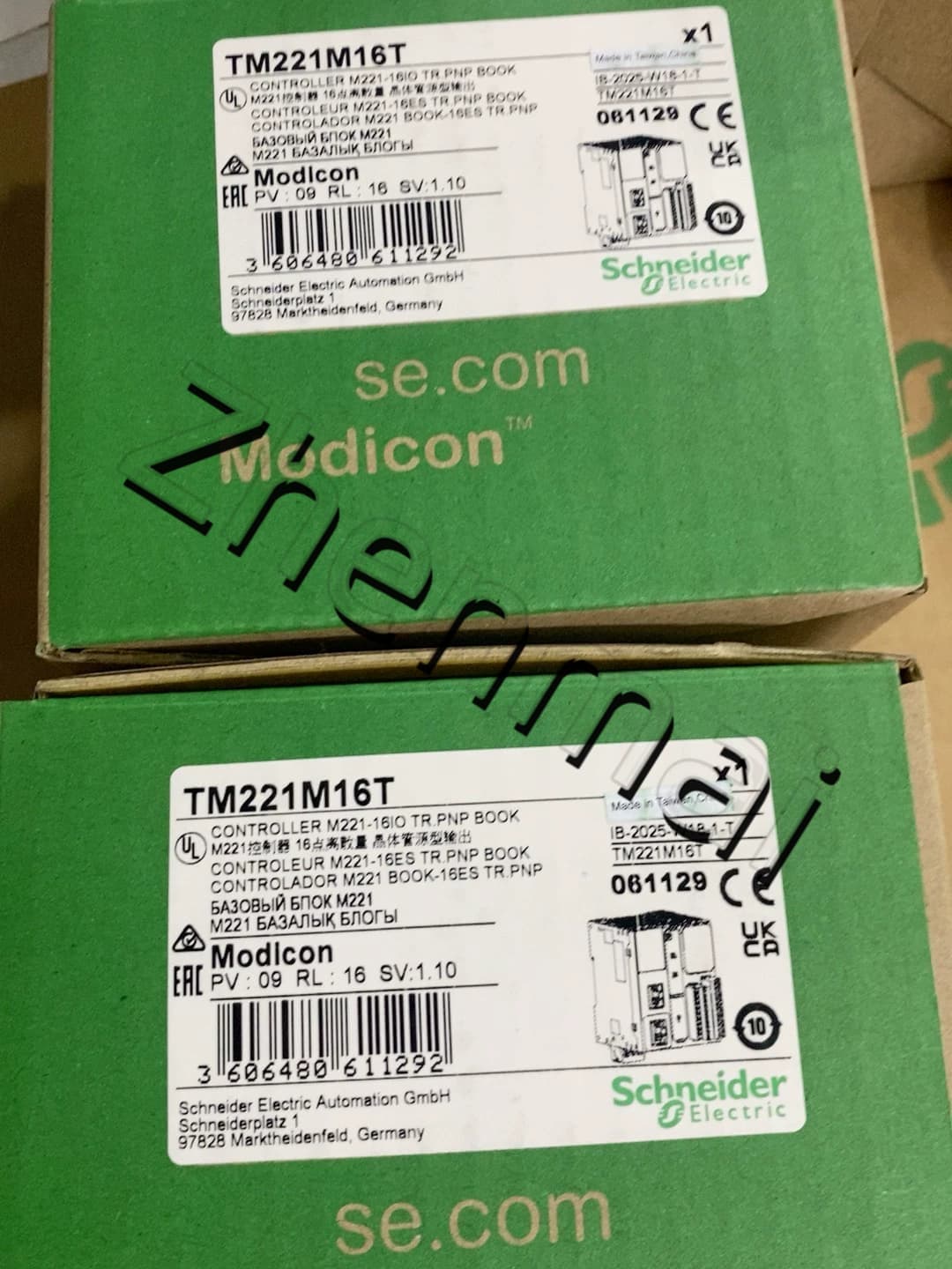 100% ολοκαίνουργιο, γνήσιο και γνήσιο Schneider TM221M16T Μετατροπείς συχνότητας, διακόπτες κυκλώματος, επαφές, προστατευτικές συσκευές