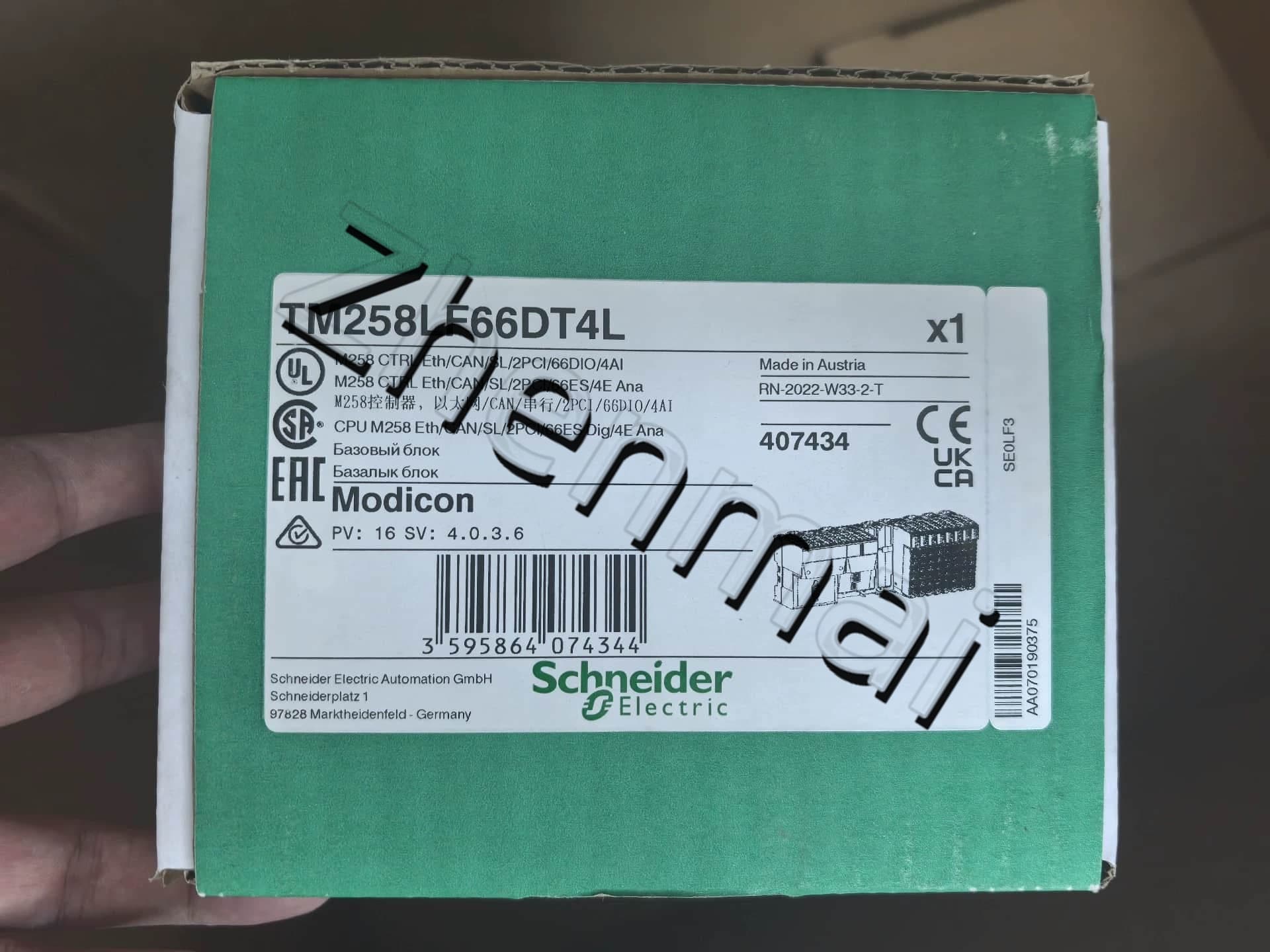 100% ολοκαίνουργιο, γνήσιο και γνήσιο Schneider TM258LF66DT4L Μετατροπείς συχνότητας, διακόπτες κυκλώματος, επαφές, προστατευτικές συσκευές