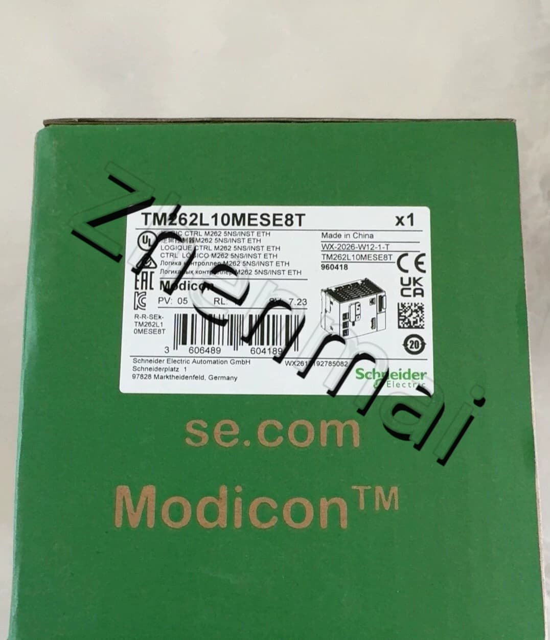 100% ολοκαίνουργιο, γνήσιο και γνήσιο Schneider TM262L10MESE8T Μετατροπείς συχνότητας, διακόπτες κυκλώματος, επαφές, προστατευτικές συσκευές