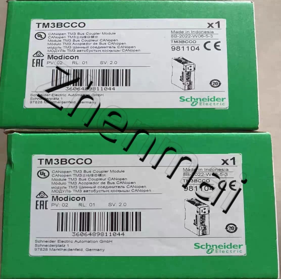 100% ολοκαίνουργιο, αυθεντικό και γνήσιο Schneider TM3BCCO Μετατροπείς συχνότητας, διακόπτες κυκλώματος, επαφές, προστατευτικές συσκευές