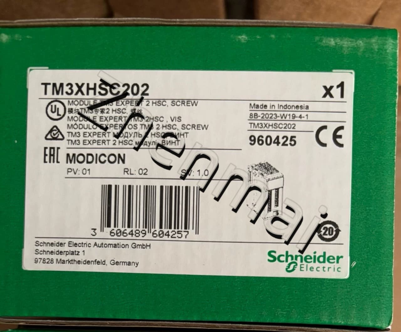 100% ολοκαίνουργιο, γνήσιο και γνήσιο Schneider TM3XHSC202 Μετατροπείς συχνότητας, διακόπτες κυκλώματος, επαφές, προστατευτικές συσκευές