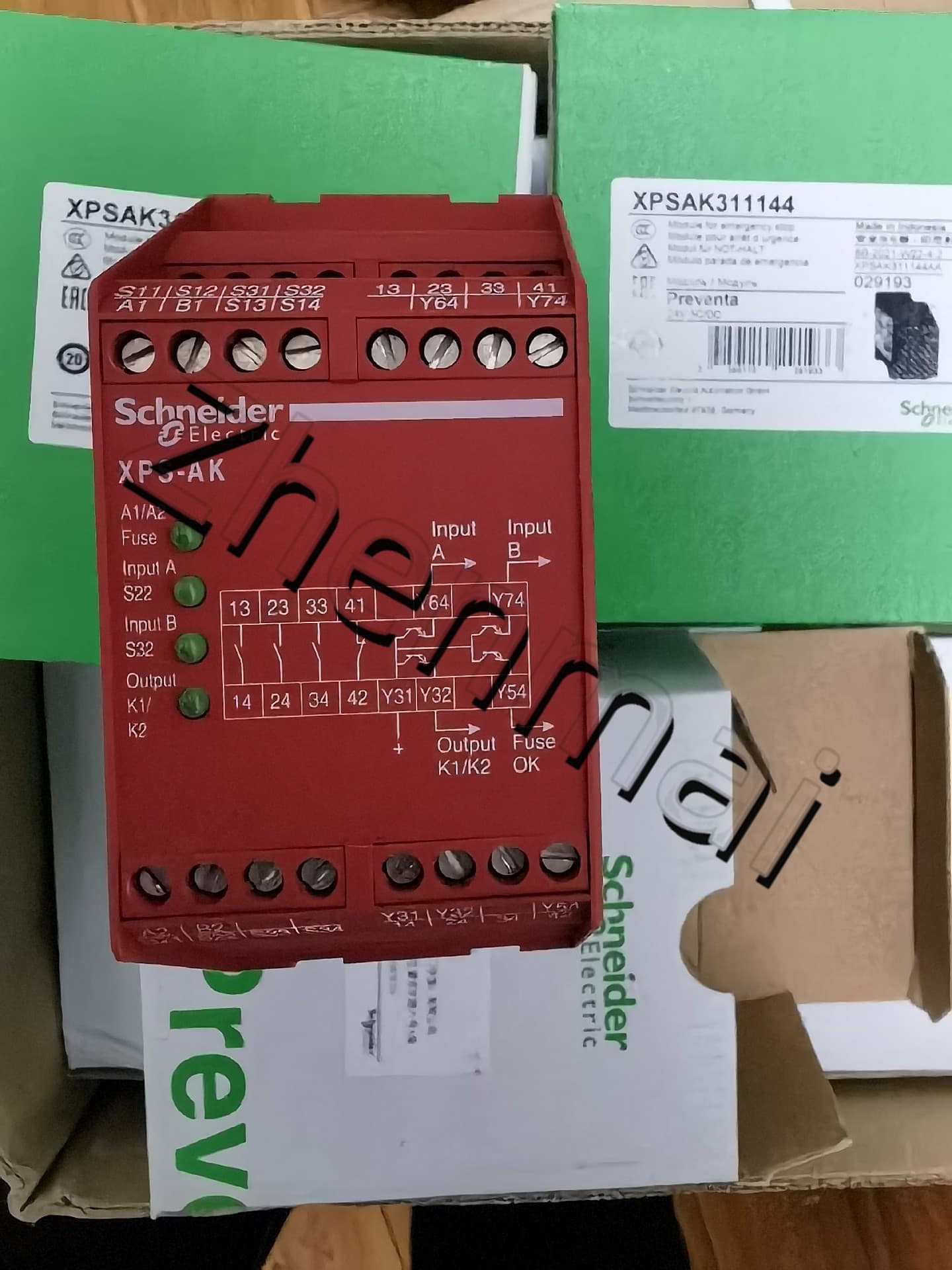 100% ολοκαίνουργιο, γνήσιο και γνήσιο Schneider XPSAK311144 Μετατροπείς συχνότητας, διακόπτες κυκλώματος, επαφές, προστατευτικές συσκευές