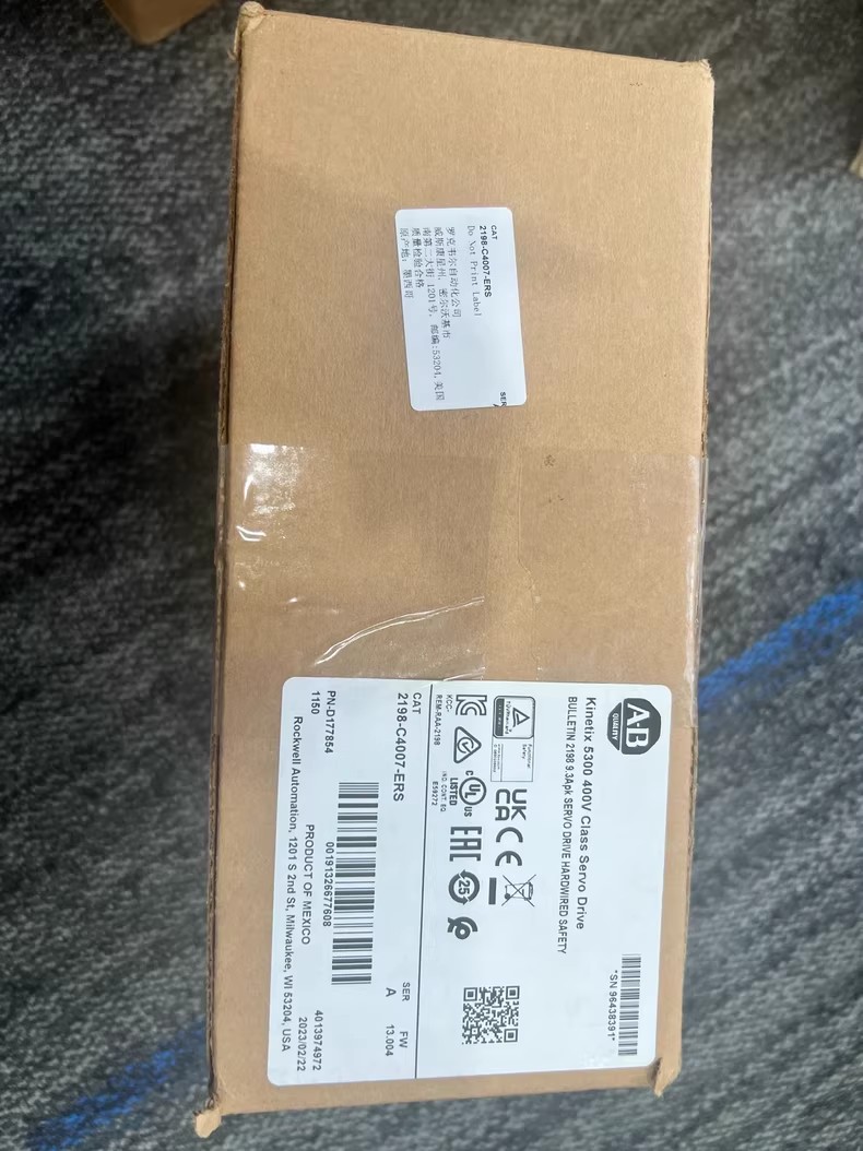 2198-C4007-ERS Kinetix 5300 Servo Drive, ολοκαίνουργιο και γνήσιο Γρήγορη παράδοση
