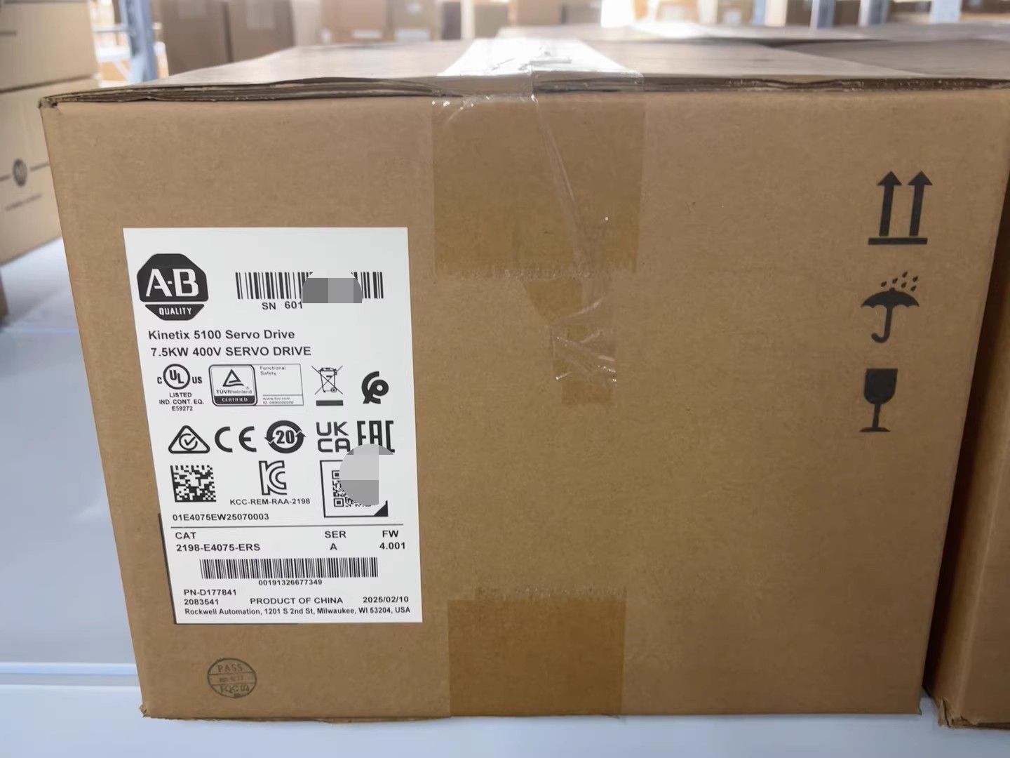 2198-E4075-ERS Kinetix 5100 servo, ολοκαίνουργιο και γνήσιο