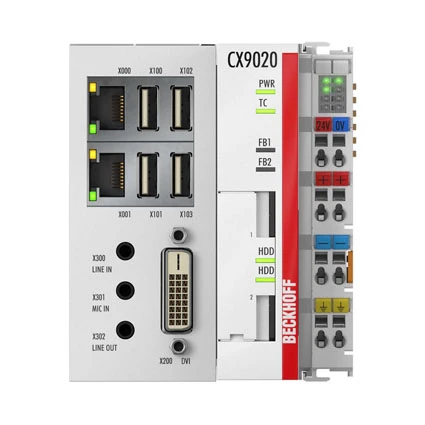 Beckhoff CX9020-0110 Ενσωματωμένος υπολογιστής DIN με δυνατότητα τοποθέτησης σε ράγα 1 GHz Arm Cortex-A8 Σύστημα ελέγχου Ethernet
