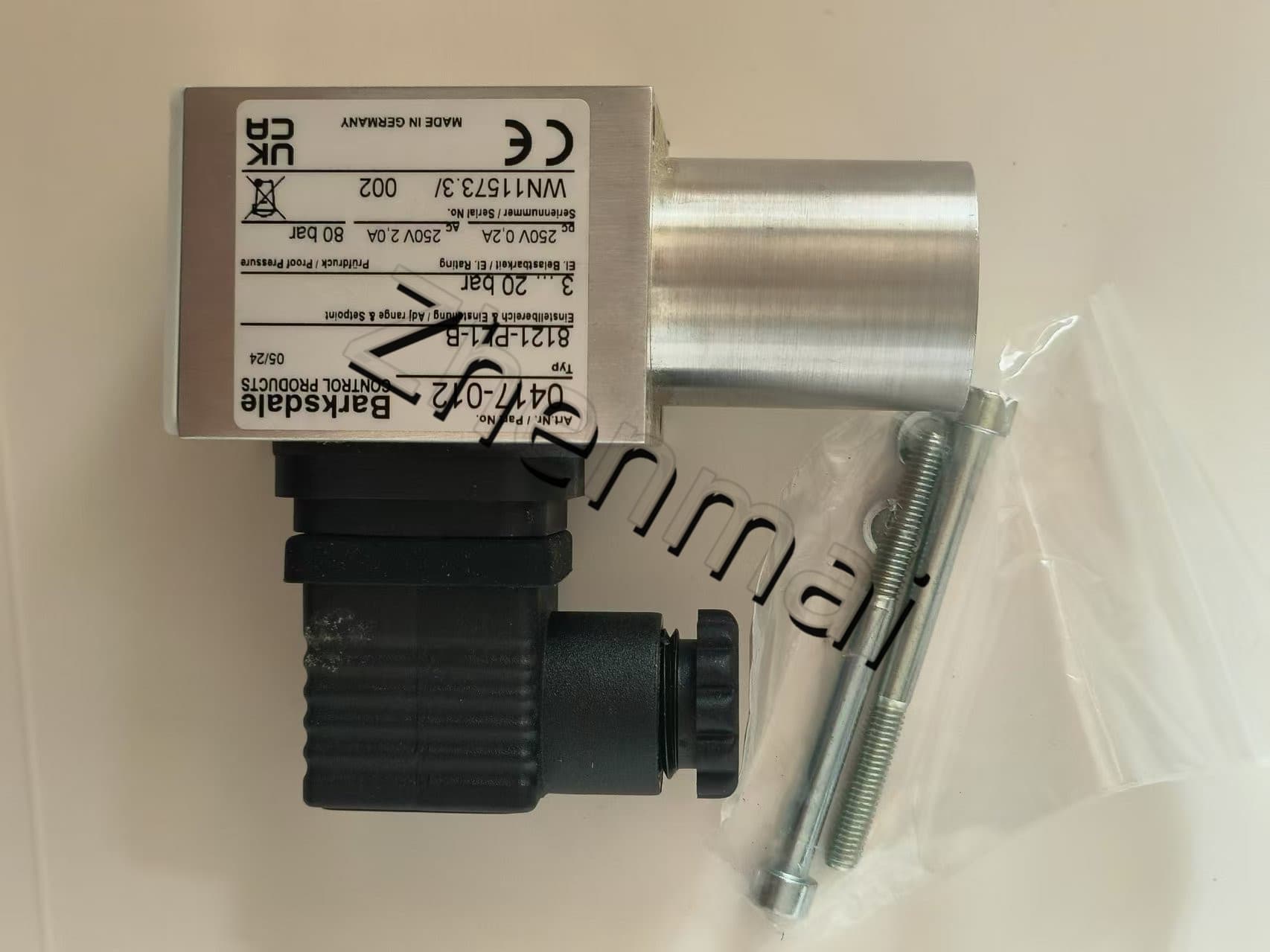 Ολοκαίνουργιο Γνήσιο Barksdale 8111-PL1-B-GL 0417-397 Αισθητήρας πίεσης Διακόπτης στάθμης Διακόπτης ροής Διακόπτης πίεσης Γρήγορη αποστολή