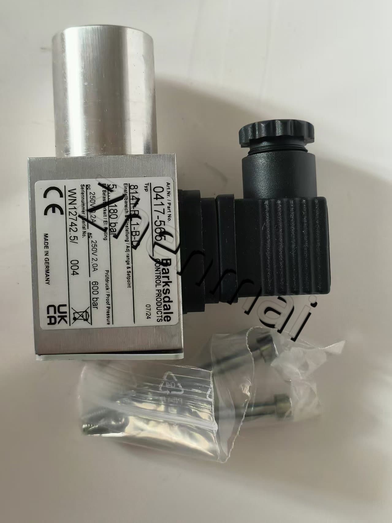 Ολοκαίνουργιο Γνήσιο Barksdale 8141-PL1-B-D 0417-565 Αισθητήρας πίεσης Διακόπτης στάθμης Διακόπτης ροής Διακόπτης πίεσης Γρήγορη αποστολή