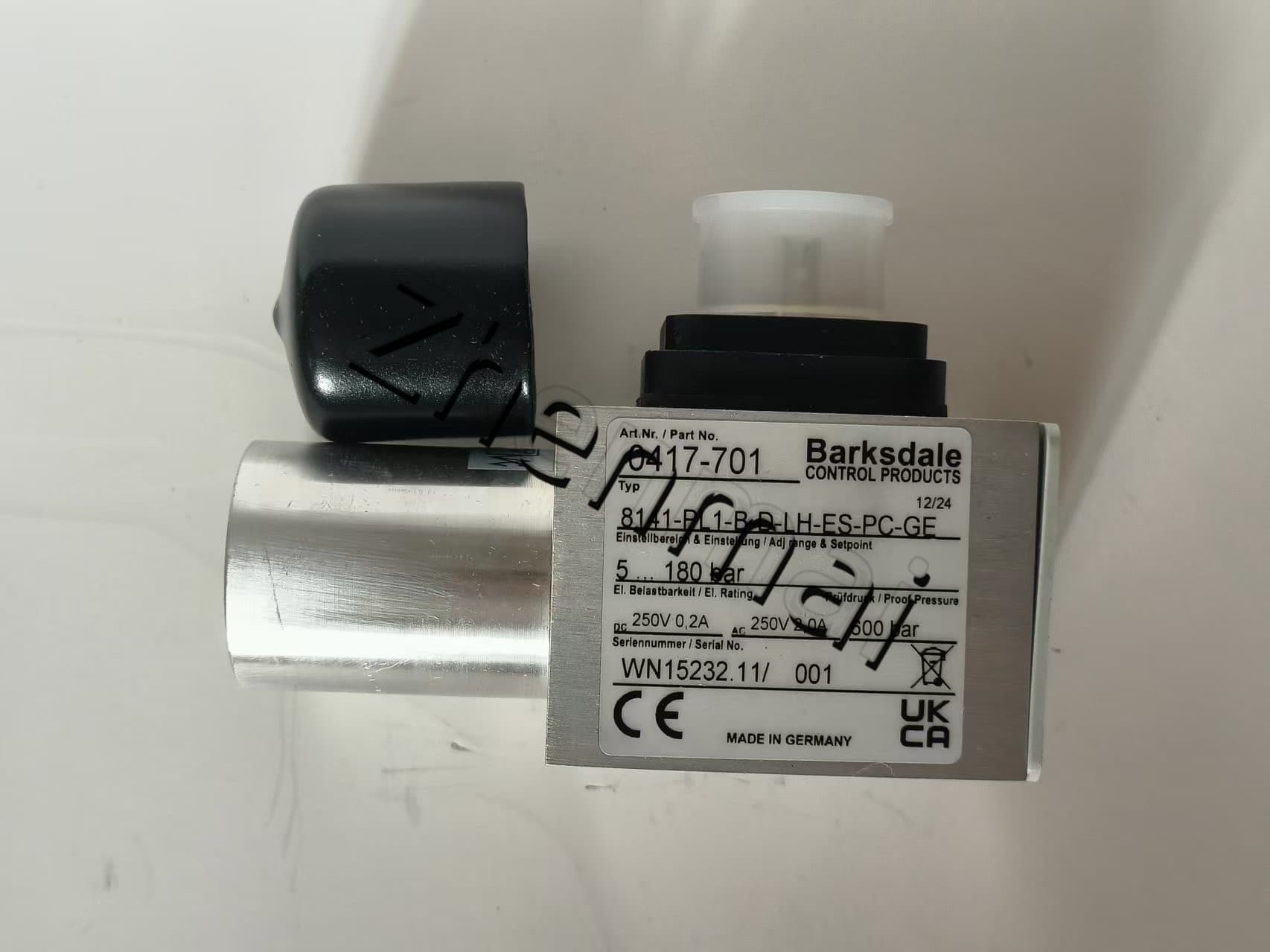 Ολοκαίνουργιο Γνήσιο Barksdale 8141-PL1-B-D-LH-ES-PC-GE354 0417-701 Αισθητήρας πίεσης Διακόπτης στάθμης Διακόπτης ροής Διακόπτης πίεσης Γρήγορη αποστολή