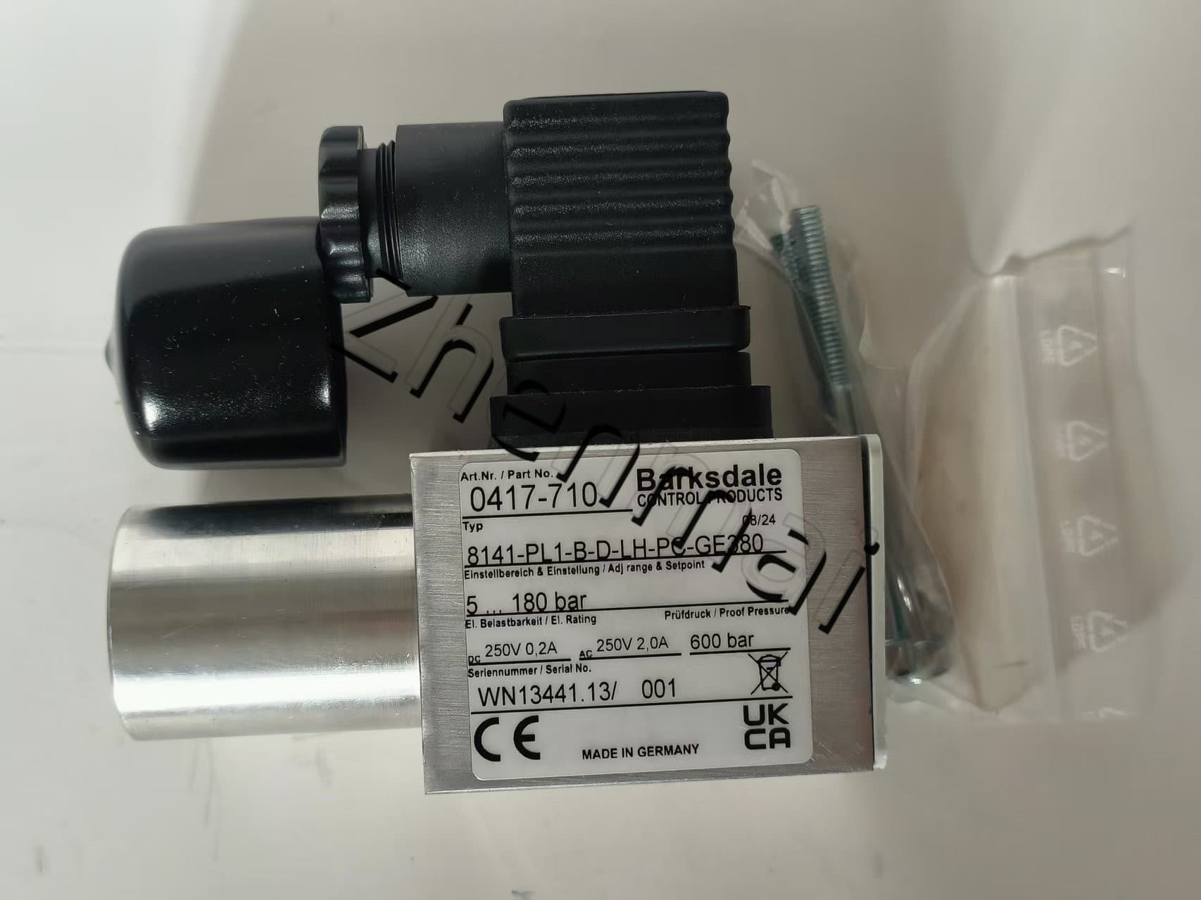 Ολοκαίνουργιο Γνήσιο Barksdale 8141-PL1-B-D-LH-PC-GE380 0417-710 Αισθητήρας πίεσης Διακόπτης στάθμης Διακόπτης ροής Διακόπτης πίεσης Γρήγορη αποστολή