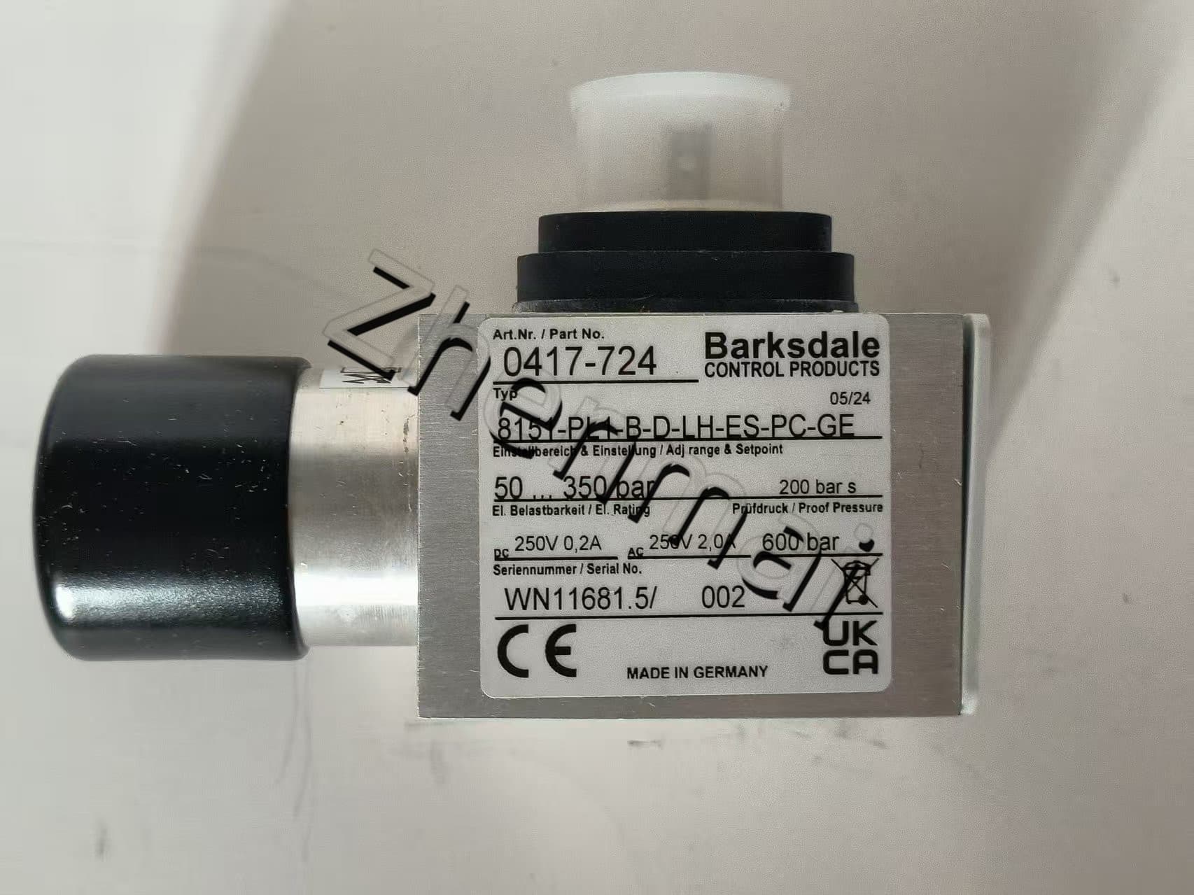 Ολοκαίνουργιο Γνήσιο Barksdale 8151-PL1-B-D-LH-ES-PC-GE 0417-724 8151-PL1-B-D-LH-ES-PC-GE Αισθητήρας πίεσης Διακόπτης στάθμης Διακόπτης ροής Διακόπτης πίεσης Γρήγορη αποστολή