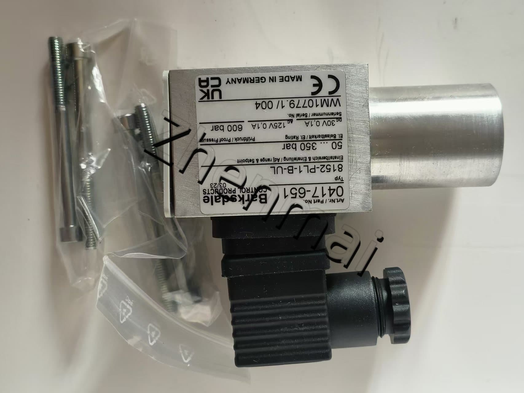 Ολοκαίνουργιο Γνήσιο Barksdale 8152-PL1-B-UL 0417-651 Αισθητήρας πίεσης Διακόπτης στάθμης Διακόπτης ροής Διακόπτης πίεσης Γρήγορη αποστολή