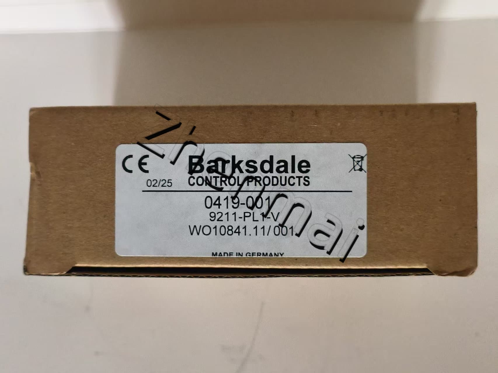 Ολοκαίνουργιο Γνήσιο Barksdale 9211-PL1-V 0419-001 Αισθητήρας πίεσης Διακόπτης στάθμης Διακόπτης ροής Διακόπτης πίεσης Γρήγορη αποστολή