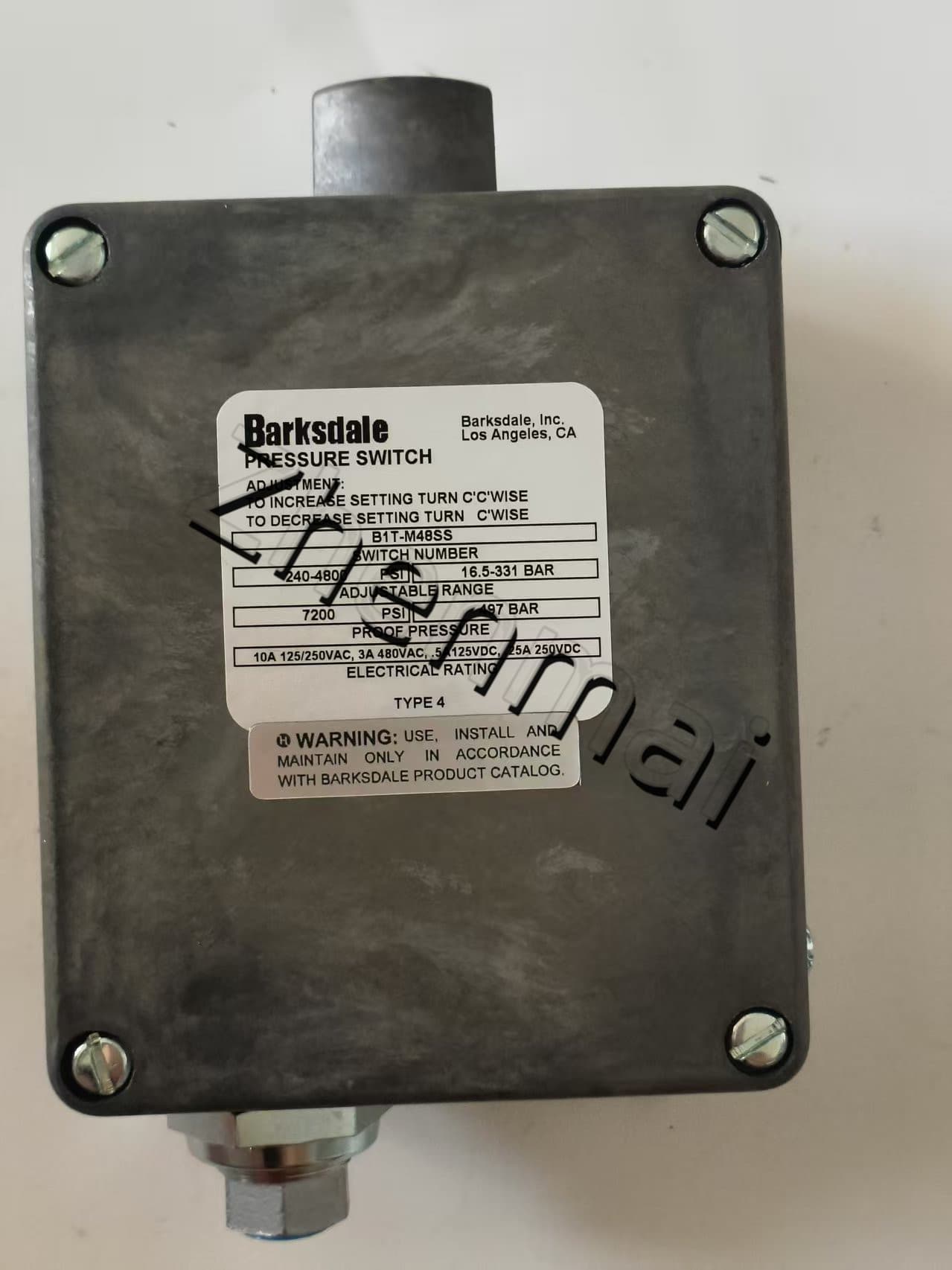 Ολοκαίνουργιο Γνήσιο Barksdale B1T-M48SS Αισθητήρας πίεσης Διακόπτης στάθμης Διακόπτης ροής Διακόπτης πίεσης Γρήγορη αποστολή