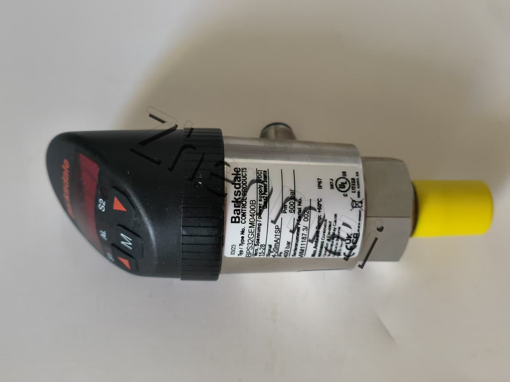 Ολοκαίνουργιο Γνήσιο Barksdale BPS32GEM0400B Αισθητήρας πίεσης Διακόπτης στάθμης Διακόπτης ροής Διακόπτης πίεσης Γρήγορη αποστολή