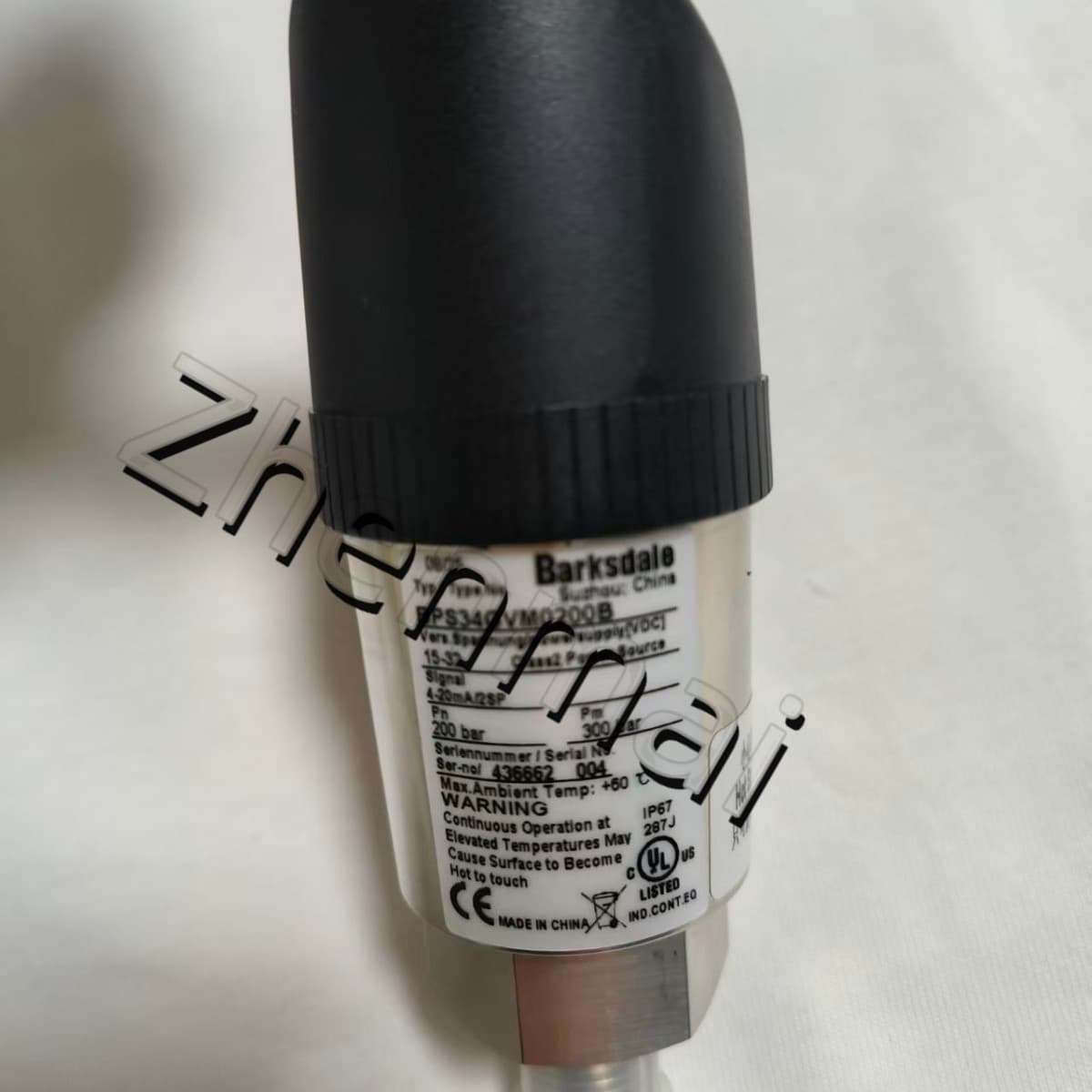 Ολοκαίνουργιο Γνήσιο Barksdale BPS34GVM0200B Αισθητήρας πίεσης Διακόπτης στάθμης Διακόπτης ροής Διακόπτης πίεσης Γρήγορη αποστολή