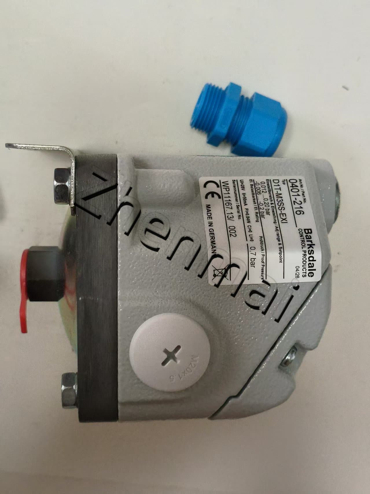 Ολοκαίνουργιο Γνήσιο Barksdale D1T-M3SS-EXI 0401-216 Αισθητήρας πίεσης Διακόπτης στάθμης Διακόπτης ροής Διακόπτης πίεσης Γρήγορη αποστολή