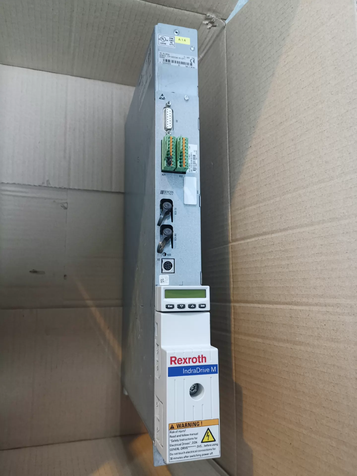 Ολοκαίνουργιο αυθεντικό σερβοκινητήρα Bosch Rexroth HMS01.1N-W0036-A-07-NNNN Γρήγορη αποστολή