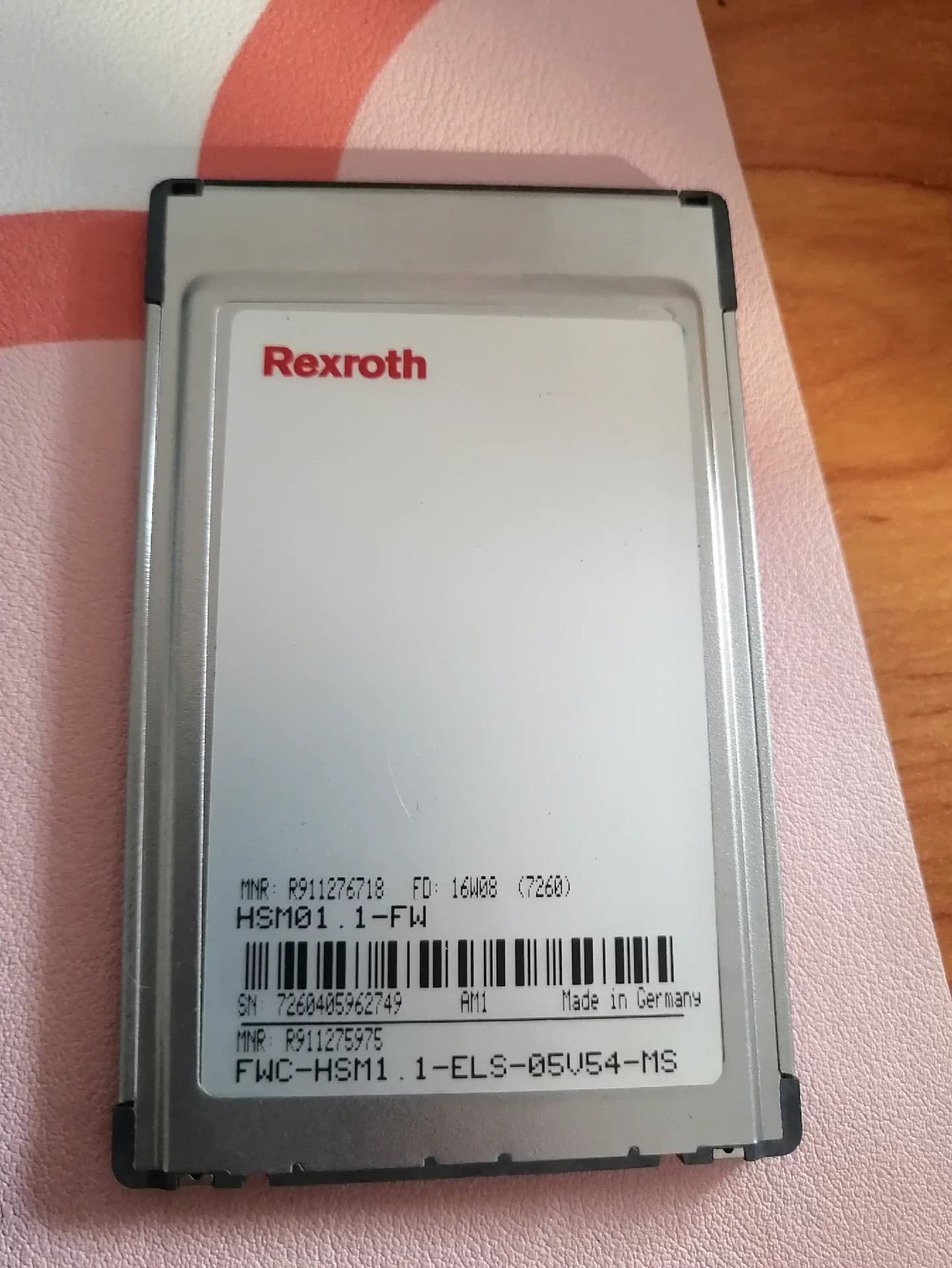 Ολοκαίνουργιο Γνήσιο Bosch Rexroth Servo κάρτα μνήμης FWC-HSM1.1-ELS-05V54-MS Servo Motor Γρήγορη αποστολή