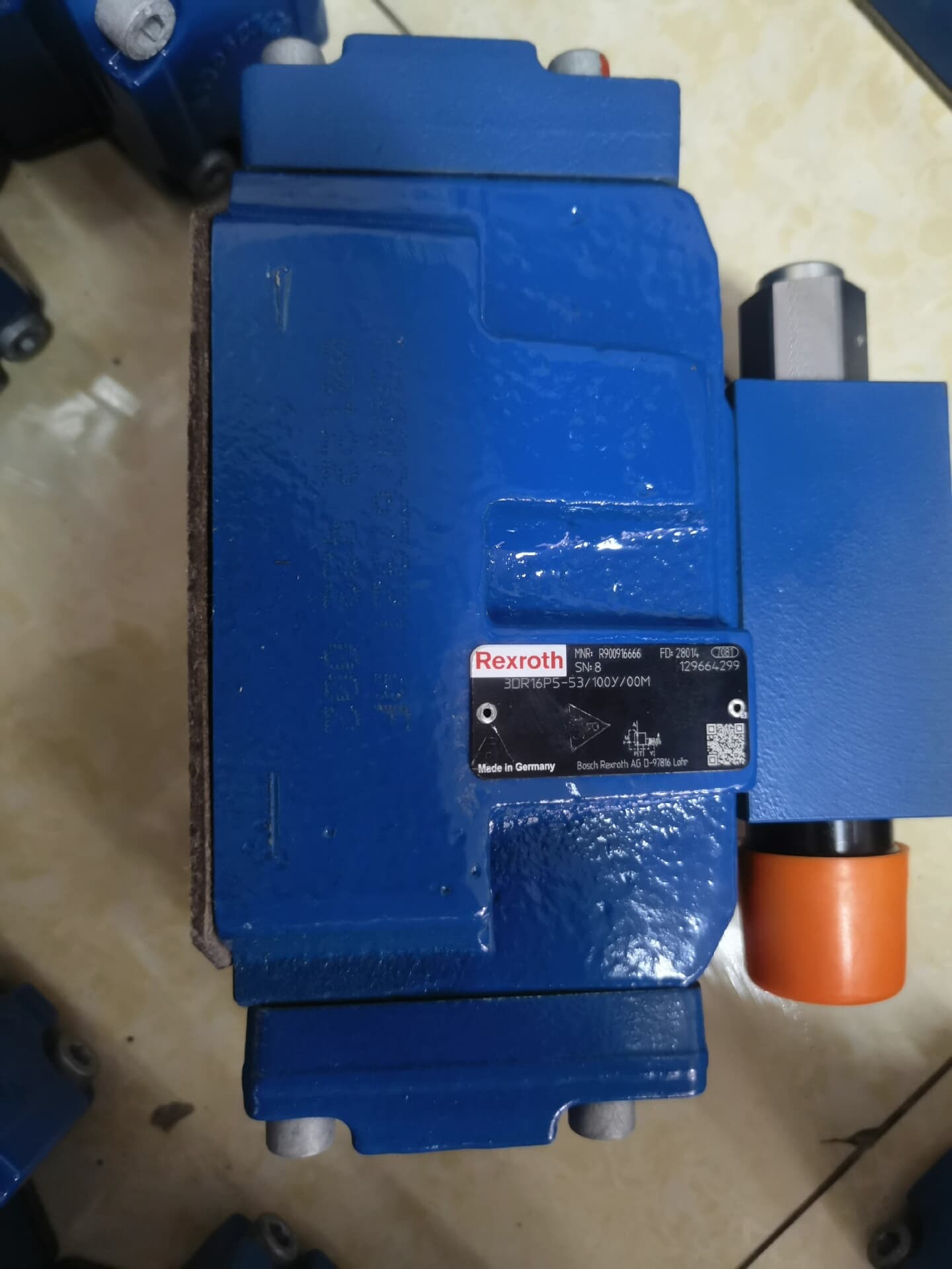 Ολοκαίνουργιο Γνήσιο σερβοκινητήρα Bosch Rexroth Βαλβίδα μείωσης πίεσης 3DR10P5-6X/200Y/00M Servo Motor Γρήγορη αποστολή