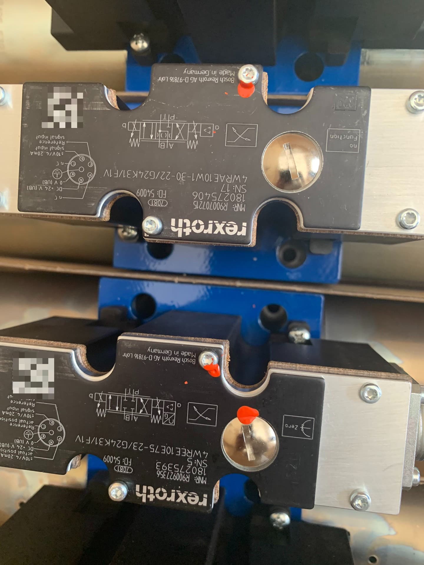 Ολοκαίνουργιο Γνήσιο σερβοκινητήρα Bosch Rexroth Βαλβίδα μείωσης πίεσης 4WRAE6W1-15-2X/G24K31/F1V σερβοκινητήρα Γρήγορη αποστολή