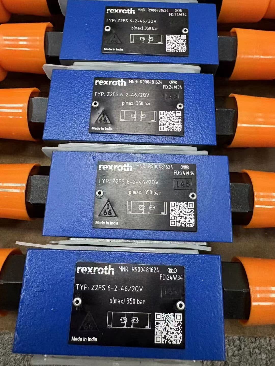 Ολοκαίνουργιο Γνήσιο σερβοκινητήρα Bosch Rexroth Proportional valve 4WRZE16W9-150-7X/6EG24N9ETK31/F1D3M Servo Motor Γρήγορη αποστολή